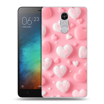 Пластиковый чехол на Xiaomi RedMi Pro с принтом Сердечки Пластиковый чехол на Xiaomi RedMi Pro с принтом Сердечки
