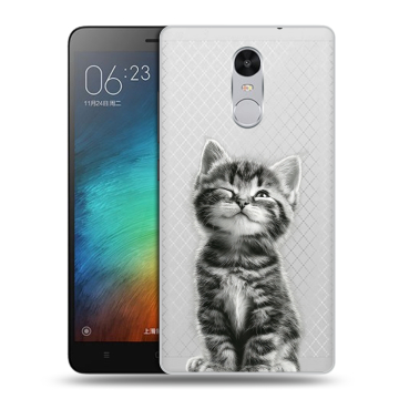 Пластиковый чехол на Xiaomi RedMi Pro с принтом Котенок Пластиковый чехол на Xiaomi RedMi Pro с принтом Котенок
