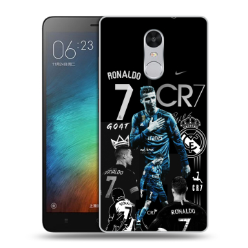 Пластиковый чехол на Xiaomi RedMi Pro с принтом Реал Роналдо Пластиковый чехол на Xiaomi RedMi Pro с принтом Реал Роналдо