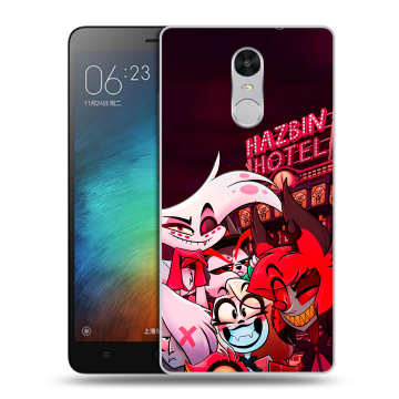 Пластиковый чехол на Xiaomi RedMi Pro с принтом Hazbin Hotel Отель Хазбин Пластиковый чехол на Xiaomi RedMi Pro с принтом Hazbin Hotel Отель Хазбин