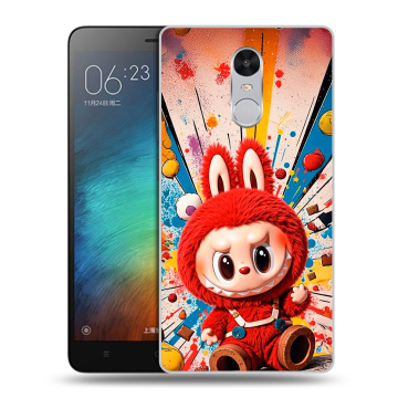 Пластиковый чехол на Xiaomi RedMi Pro с принтом Labubu Лабубу Пластиковый чехол на Xiaomi RedMi Pro с принтом Labubu Лабубу
