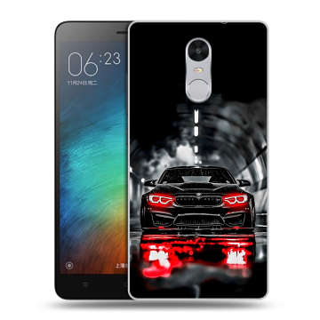 Пластиковый чехол на Xiaomi RedMi Pro с принтом BMW БМВ