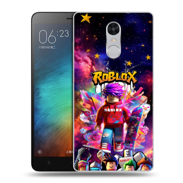 Пластиковый чехол на Xiaomi RedMi Pro с принтом Roblox Роблокс