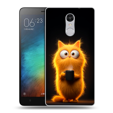 Пластиковый чехол на Xiaomi RedMi Pro с принтом Смешной кот