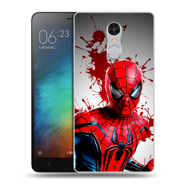 Пластиковый чехол на Xiaomi RedMi Pro с принтом Spiderman Человек паук Пластиковый чехол на Xiaomi RedMi Pro с принтом Spiderman Человек паук