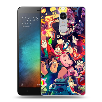 Пластиковый чехол на Xiaomi RedMi Pro с принтом Gravity Falls Гравити Фолз