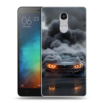 Пластиковый чехол на Xiaomi RedMi Pro с принтом BMW БМВ