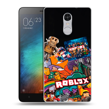 Пластиковый чехол на Xiaomi RedMi Pro с принтом Roblox Роблокс Пластиковый чехол на Xiaomi RedMi Pro с принтом Roblox Роблокс