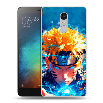 Пластиковый чехол на Xiaomi RedMi Pro с принтом Аниме Наруто Naruto