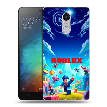 Пластиковый чехол на Xiaomi RedMi Pro с принтом Roblox Роблокс
