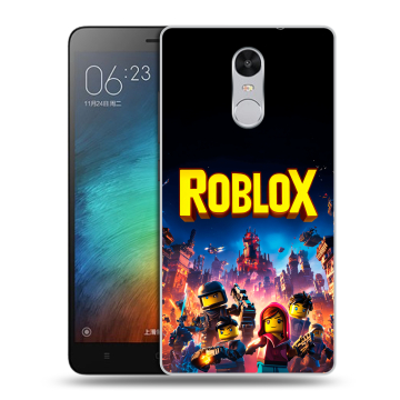 Пластиковый чехол на Xiaomi RedMi Pro с принтом Roblox Роблокс
