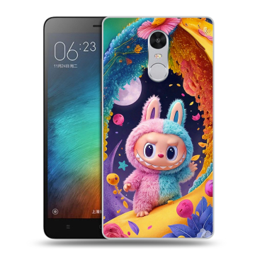 Пластиковый чехол на Xiaomi RedMi Pro с принтом Labubu Лабубу