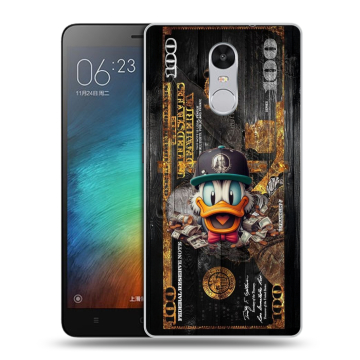 Пластиковый чехол на Xiaomi RedMi Pro с принтом Дональд Дак Доллар Пластиковый чехол на Xiaomi RedMi Pro с принтом Дональд Дак Доллар