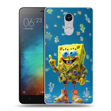 Пластиковый чехол на Xiaomi RedMi Pro с принтом Спанч боб Спанчбоб Пластиковый чехол на Xiaomi RedMi Pro с принтом Спанч боб Спанчбоб