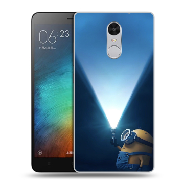 Пластиковый чехол на Xiaomi RedMi Pro с принтом Миньоны Пластиковый чехол на Xiaomi RedMi Pro с принтом Миньоны