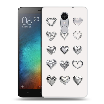 Пластиковый чехол на Xiaomi RedMi Pro с принтом Y2K сердечки Пластиковый чехол на Xiaomi RedMi Pro с принтом Y2K сердечки