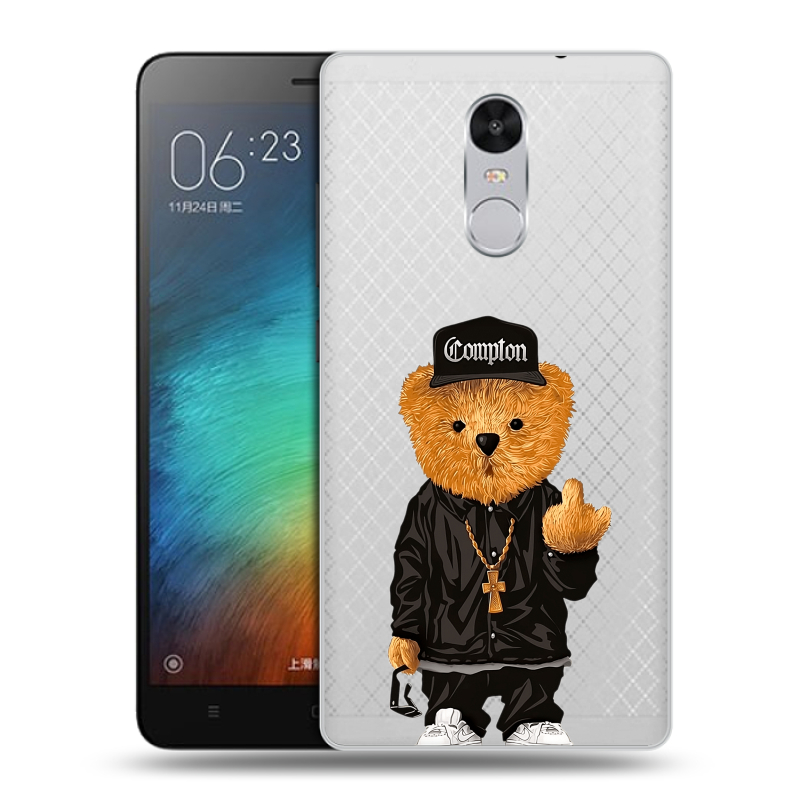 Пластиковый чехол на Xiaomi RedMi Pro с принтом Мишка Пластиковый чехол на Xiaomi RedMi Pro с принтом Мишка