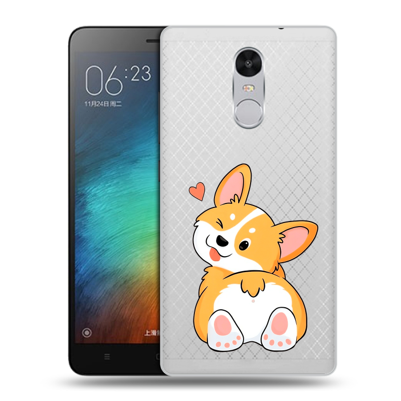 Пластиковый чехол на Xiaomi RedMi Pro с принтом Корги Пластиковый чехол на Xiaomi RedMi Pro с принтом Корги