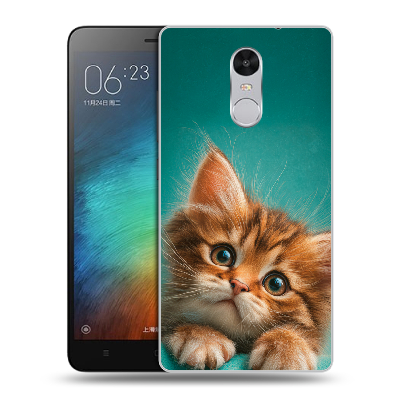 Пластиковый чехол на Xiaomi RedMi Pro с принтом котенок Пластиковый чехол на Xiaomi RedMi Pro с принтом котенок