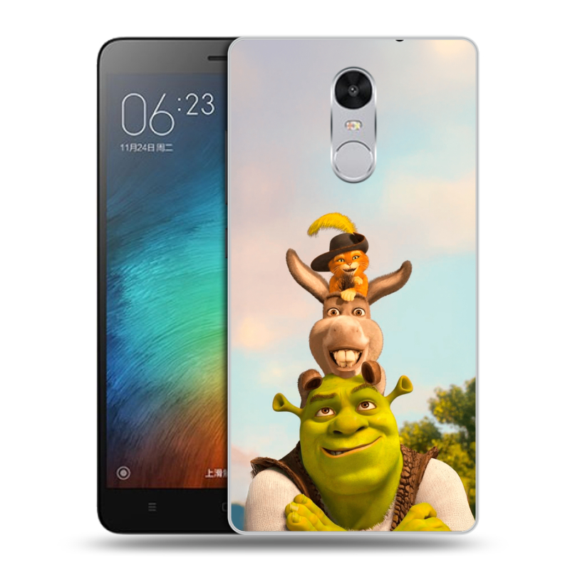 Пластиковый чехол на Xiaomi RedMi Pro с принтом Шрек Shrek Пластиковый чехол на Xiaomi RedMi Pro с принтом Шрек Shrek