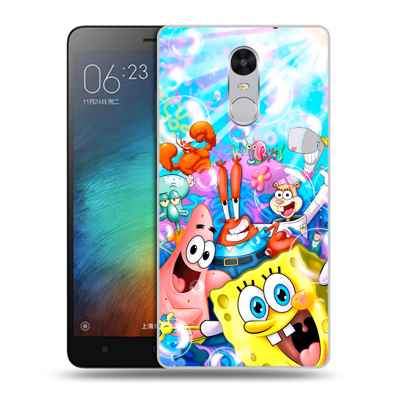 Пластиковый чехол на Xiaomi RedMi Pro с принтом спанчбоб спанч боб Пластиковый чехол на Xiaomi RedMi Pro с принтом спанчбоб спанч боб