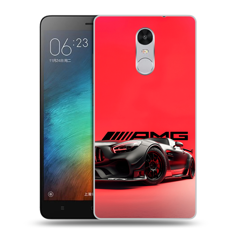 Пластиковый чехол на Xiaomi RedMi Pro с принтом Мерседес Mercedes AMG Пластиковый чехол на Xiaomi RedMi Pro с принтом Мерседес Mercedes AMG