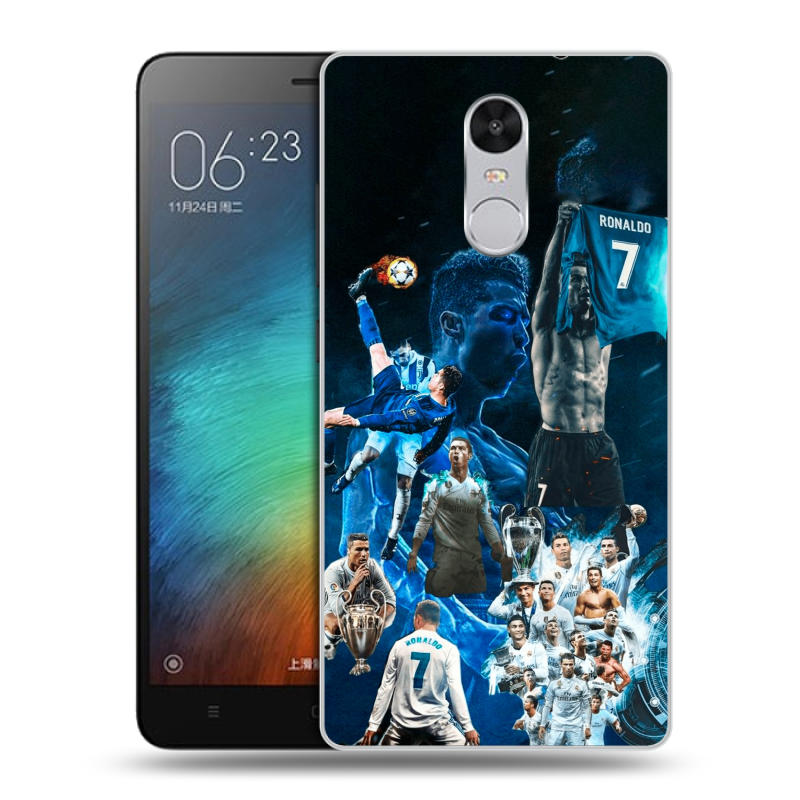 Пластиковый чехол на Xiaomi RedMi Pro с принтом Реал Роналдо Пластиковый чехол на Xiaomi RedMi Pro с принтом Реал Роналдо