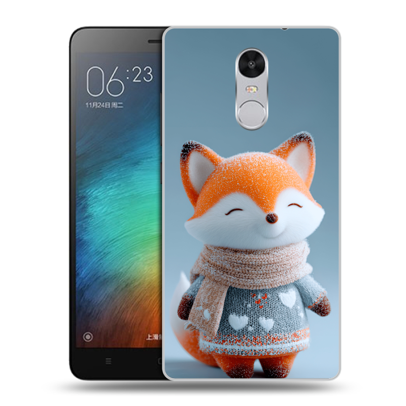 Пластиковый чехол на Xiaomi RedMi Pro с принтом Лиса Пластиковый чехол на Xiaomi RedMi Pro с принтом Лиса