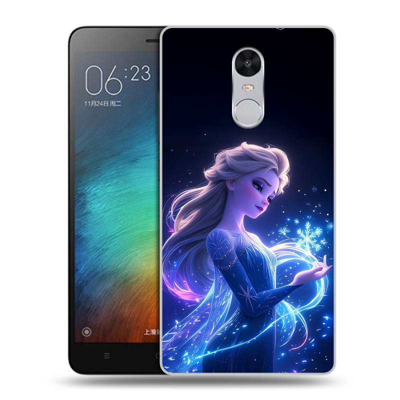 Пластиковый чехол на Xiaomi RedMi Pro с принтом Холодное сердце Frozen Пластиковый чехол на Xiaomi RedMi Pro с принтом Холодное сердце Frozen