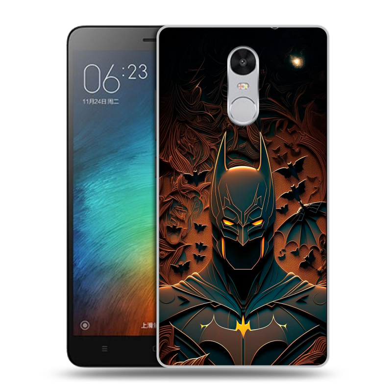 Пластиковый чехол на Xiaomi RedMi Pro с принтом Batman Бэтмен Пластиковый чехол на Xiaomi RedMi Pro с принтом Batman Бэтмен