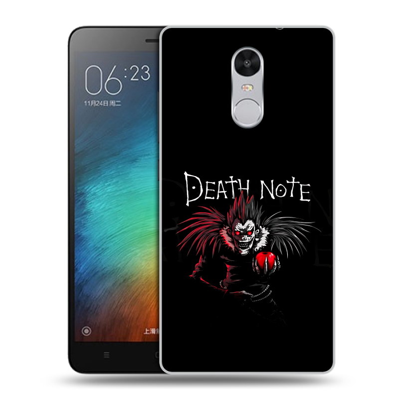 Пластиковый чехол на Xiaomi RedMi Pro с принтом Death note Тетрадь смерти Пластиковый чехол на Xiaomi RedMi Pro с принтом Death note Тетрадь смерти