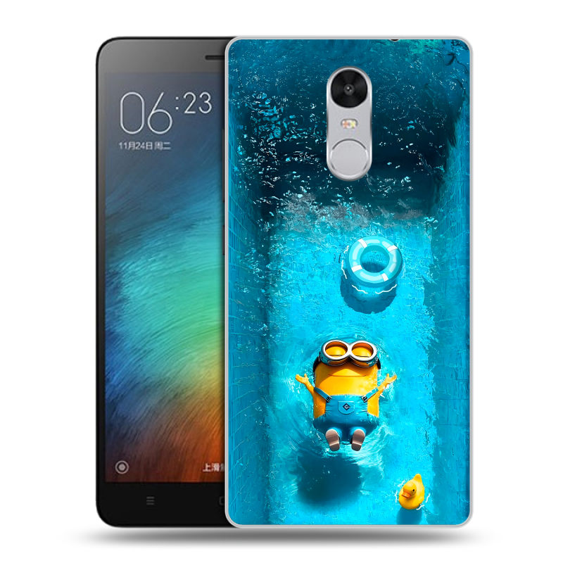 Пластиковый чехол на Xiaomi RedMi Pro с принтом Миньоны Пластиковый чехол на Xiaomi RedMi Pro с принтом Миньоны