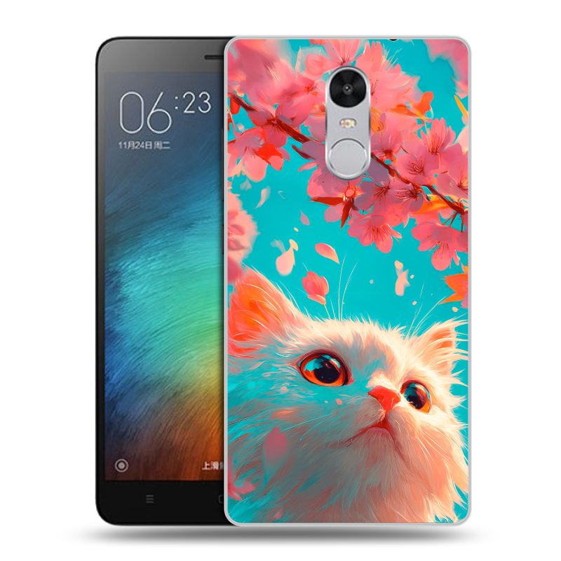 Пластиковый чехол на Xiaomi RedMi Pro с принтом Красивый кот Пластиковый чехол на Xiaomi RedMi Pro с принтом Красивый кот