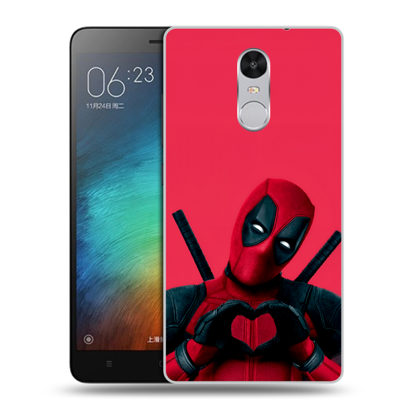 Пластиковый чехол на Xiaomi RedMi Pro с принтом Дедпул Deadpool Пластиковый чехол на Xiaomi RedMi Pro с принтом Дедпул Deadpool