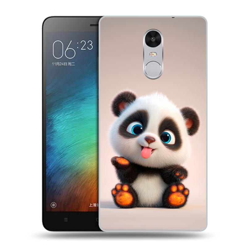 Пластиковый чехол на Xiaomi RedMi Pro с принтом милая панда Пластиковый чехол на Xiaomi RedMi Pro с принтом милая панда