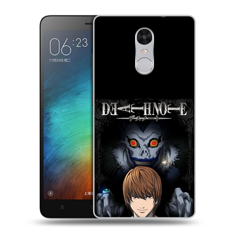 Пластиковый чехол на Xiaomi RedMi Pro с принтом Death note Тетрадь смерти Пластиковый чехол на Xiaomi RedMi Pro с принтом Death note Тетрадь смерти