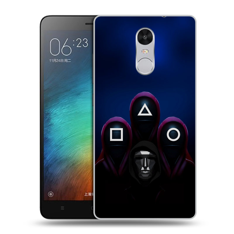 Пластиковый чехол на Xiaomi RedMi Pro с принтом Игра Кальмара Пластиковый чехол на Xiaomi RedMi Pro с принтом Игра Кальмара