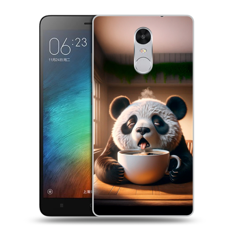 Пластиковый чехол на Xiaomi RedMi Pro с принтом смешная панда Пластиковый чехол на Xiaomi RedMi Pro с принтом смешная панда