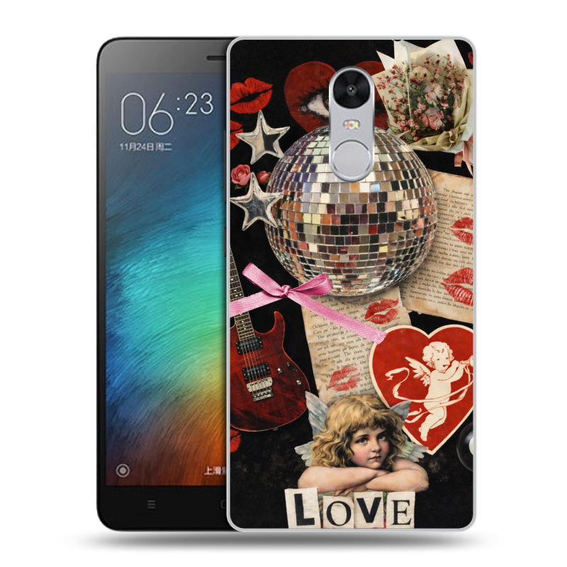 Пластиковый чехол на Xiaomi RedMi Pro с принтом для девочек Пластиковый чехол на Xiaomi RedMi Pro с принтом для девочек