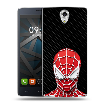 Силиконовый чехол на BQ Hammer с принтом человек паук spiderman Силиконовый чехол на BQ Hammer с принтом человек паук spiderman