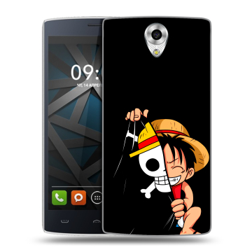 Силиконовый чехол на BQ Hammer с принтом One Piece Ван Пис