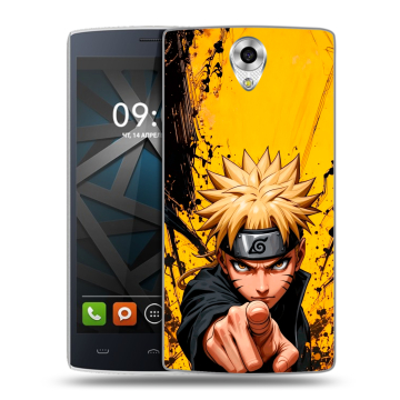 Силиконовый чехол на BQ Hammer с принтом Naruto Наруто