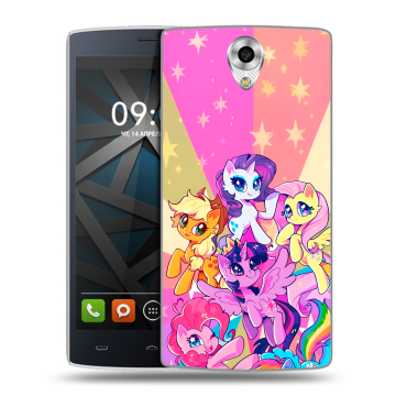 Силиконовый чехол на BQ Hammer с принтом My little pony Дружба чудо Силиконовый чехол на BQ Hammer с принтом My little pony Дружба чудо
