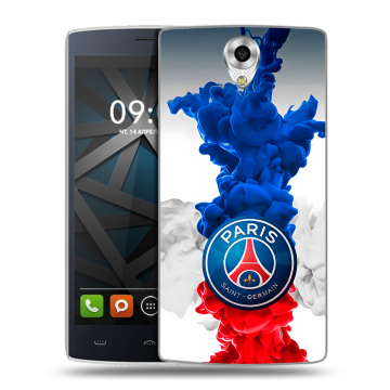 Силиконовый чехол на BQ Hammer с принтом PSG ПСЖ