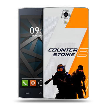 Силиконовый чехол на BQ Hammer с принтом Counter Strike