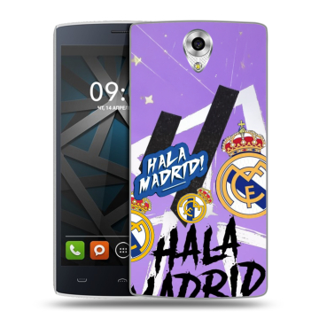 Силиконовый чехол на BQ Hammer с принтом Real Madrid Реал Мадрид