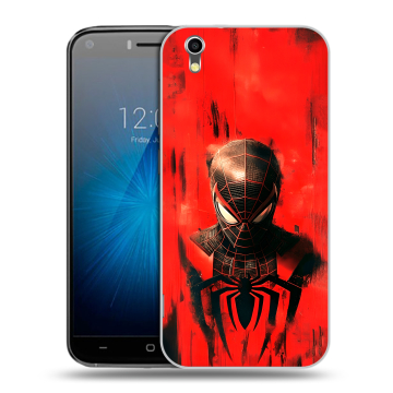 Пластиковый чехол на Umi London с принтом человек паук spiderman Пластиковый чехол на Umi London с принтом человек паук spiderman