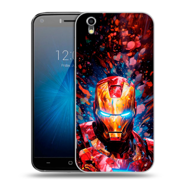 Пластиковый чехол на Umi London с принтом Железный человек Ironman Пластиковый чехол на Umi London с принтом Железный человек Ironman