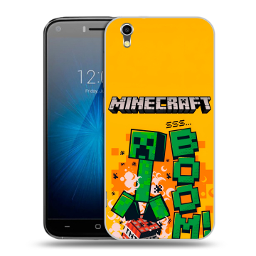 Пластиковый чехол на Umi London с принтом Майнкрафт Minecraft Пластиковый чехол на Umi London с принтом Майнкрафт Minecraft
