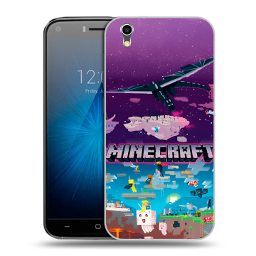 Пластиковый чехол на Umi London с принтом Майнкрафт Minecraft Пластиковый чехол на Umi London с принтом Майнкрафт Minecraft